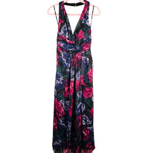 Siena Floral Formal/ Evening Halter Gown sz 6
